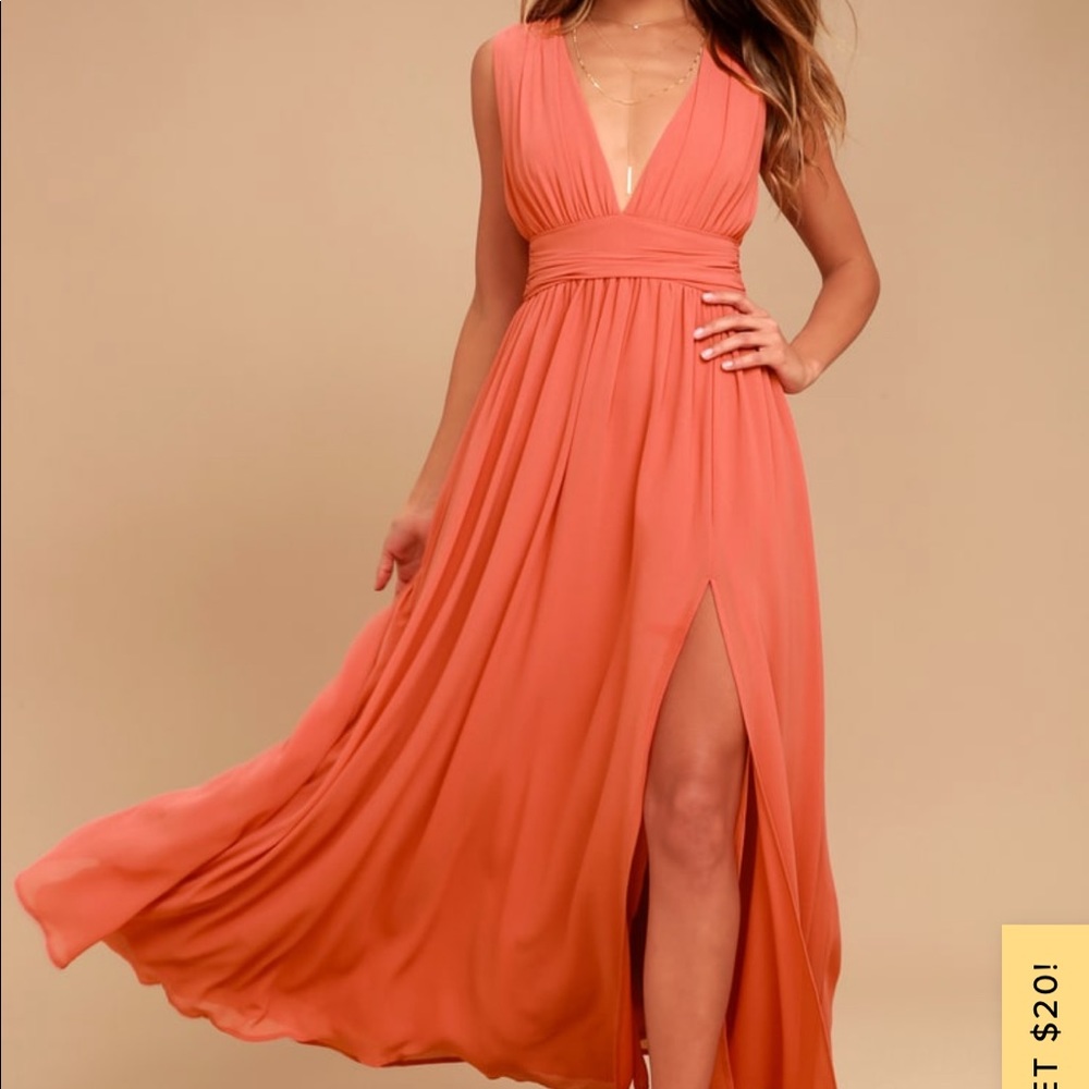 New with tags rust dress